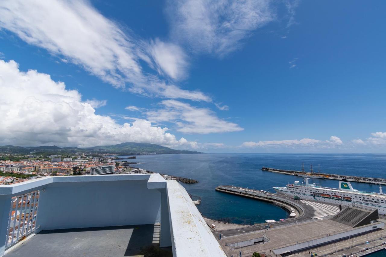 Atlantic Penthouse - City, Montain & Ocean - Free Parking Ponta Delgada Exterior foto