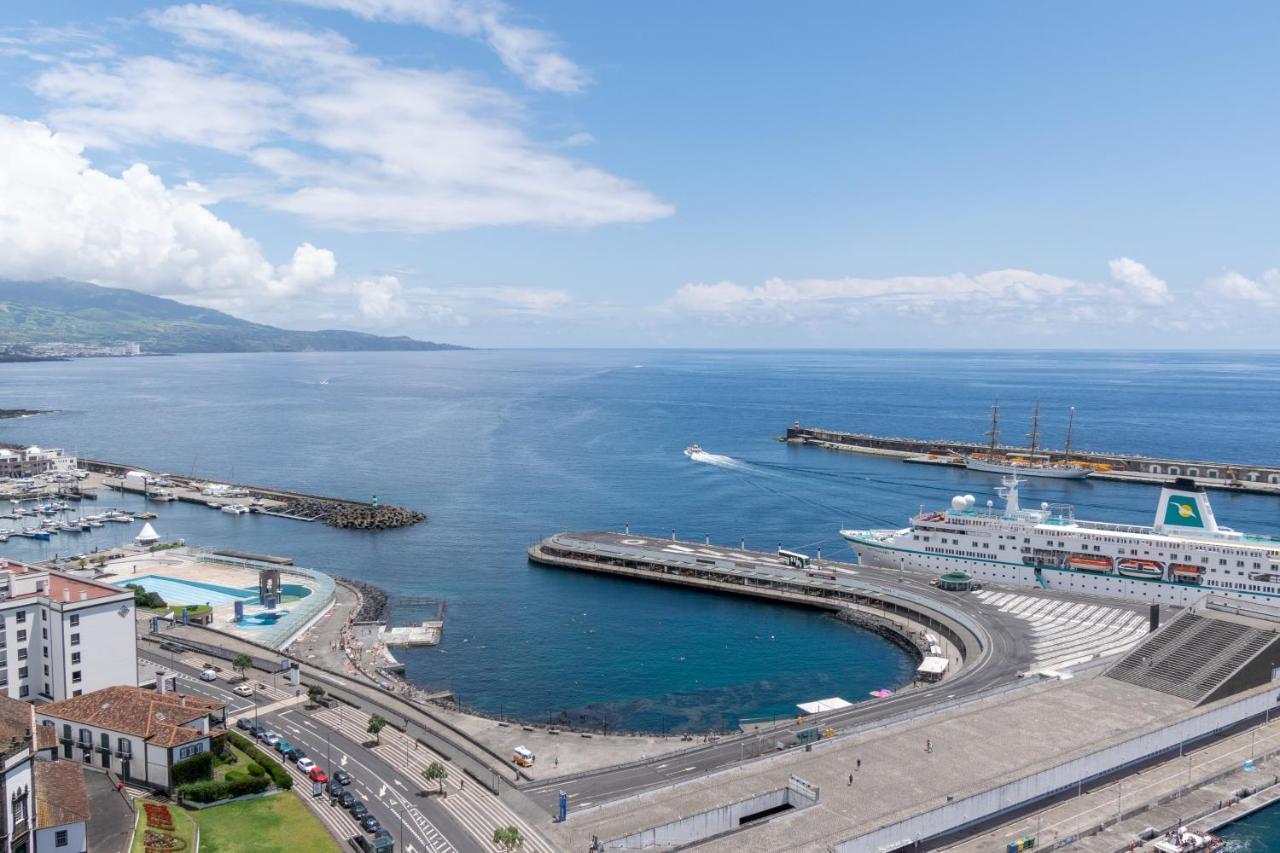 Atlantic Penthouse - City, Montain & Ocean - Free Parking Ponta Delgada Exterior foto